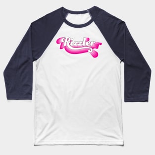 Pink Rizzler Baseball T-Shirt